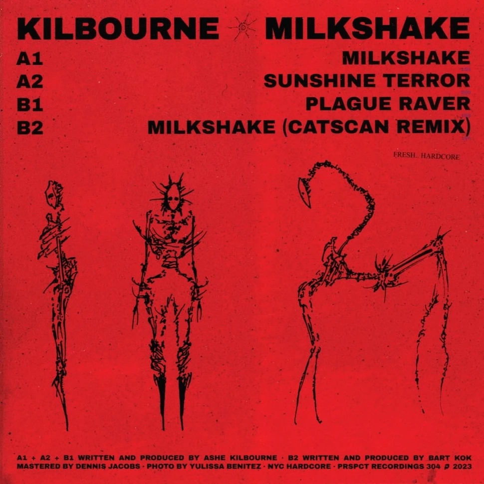 Kilbourne - Milkshake Ep White Marbled Vinyl Edition