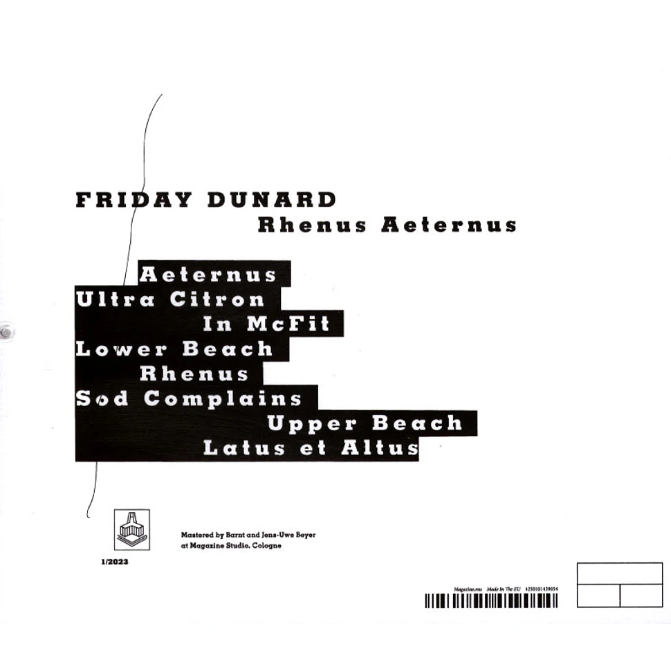 Friday Dunard - Rhenus Aeternus