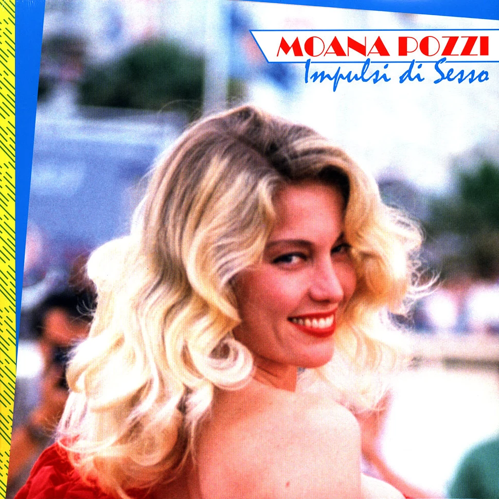 Moana Pozzi Impulsi Di Sesso Black Vinyl Edition Vinyl Lp 1989