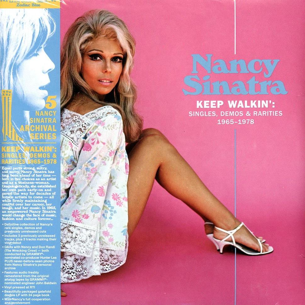 Nancy Sinatra - Keep Walkin': Singles, Demos & Rarities 1965-1978 Blue Vinyl Edition