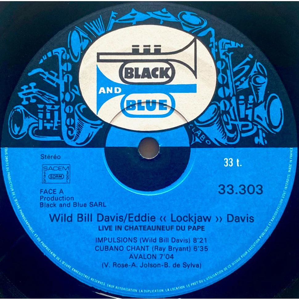 Wild Bill Davis / Eddie "Lockjaw" Davis - Live!