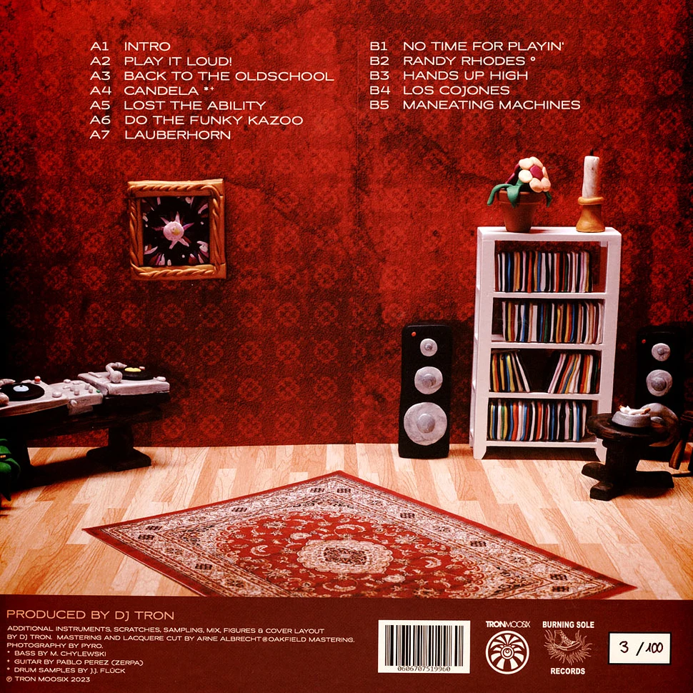 DJ Tron - Play It Loud! Black Vinyl Edition