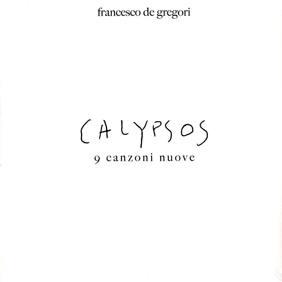 Francesco De Gregori - Calypsos Black Vinyl Edition