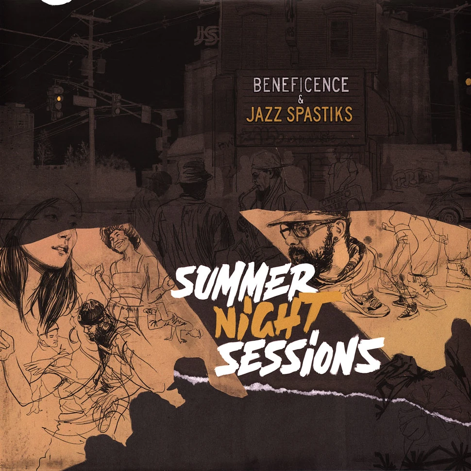 Beneficence & Jazz Spastiks - Summer Night Sessions Black Vinyl Edition