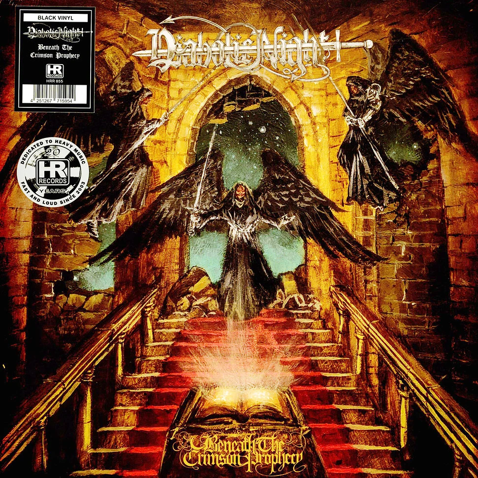 Diabolic Night - Beneath The Crimson Prophecy Black Vinyl Edition