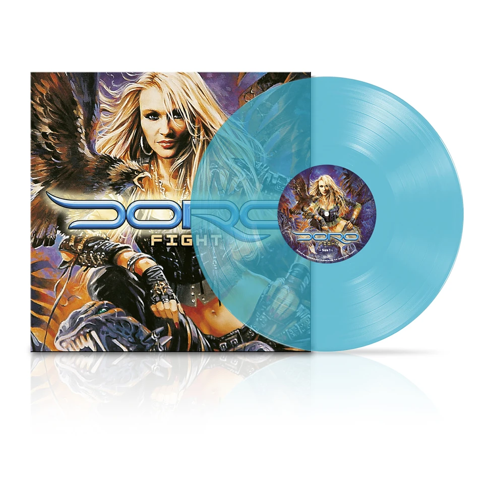 Doro - Fight Transparent Curacao Vinyl Edition