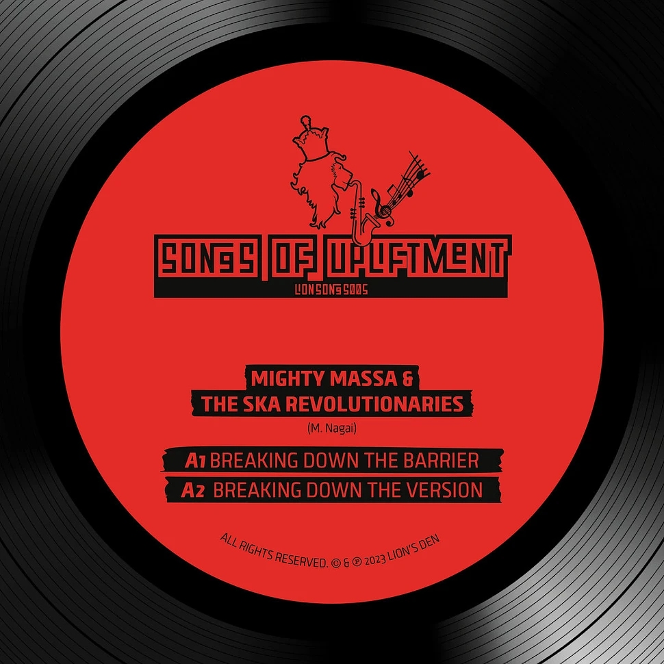 Mighty Massa & The Ska Revolutionairies - Breaking Down The Barrier