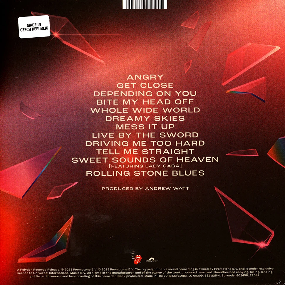 The Rolling Stones - Hackney Diamonds Limited Cd & Bluray