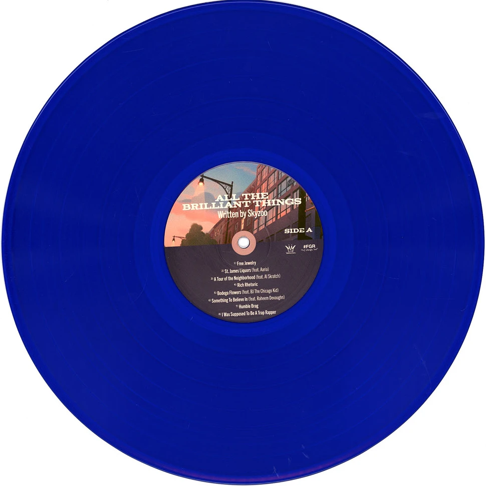 Skyzoo - All The Brilliant Things Blue Vinyl Edition