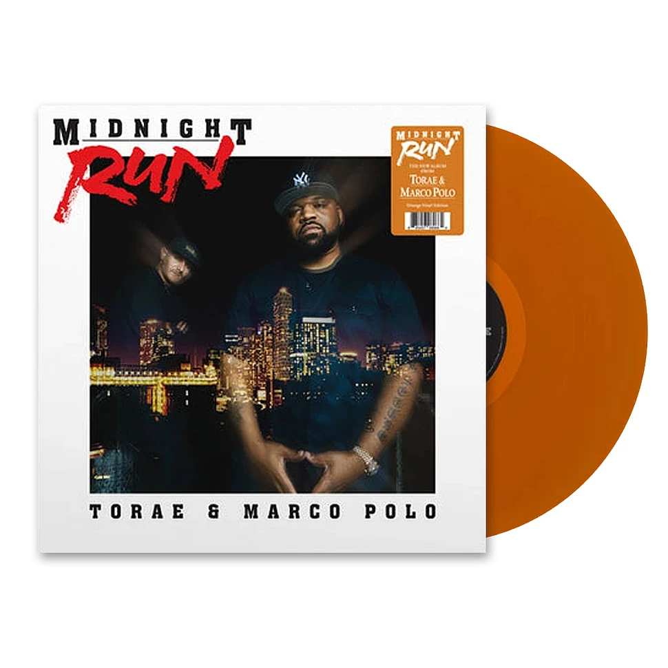 Torae & Marco Polo - Midnight Run HHV EU Exclusive Orange Vinyl Edition