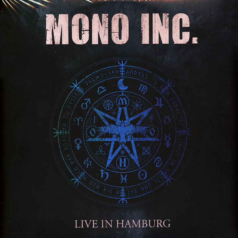 Mono Inc. - Live In Hamburg Türkis Marbled Vinyl Edition