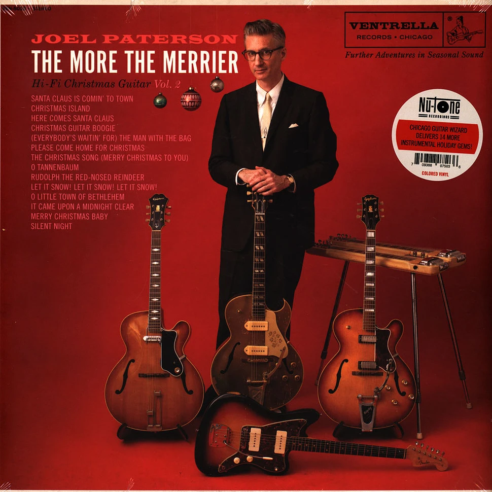 Joel Paterson - The More The Merrier Ruby Red Vinyl Edition