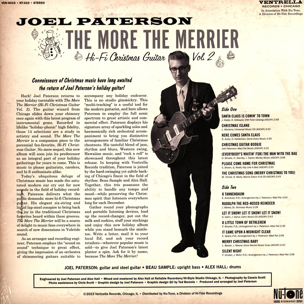 Joel Paterson - The More The Merrier Ruby Red Vinyl Edition