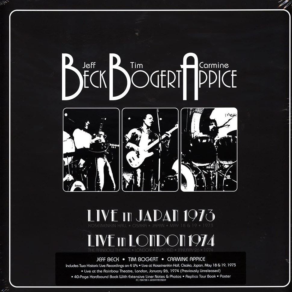 Bogert Beck & Appice - Live 1973 & 1974