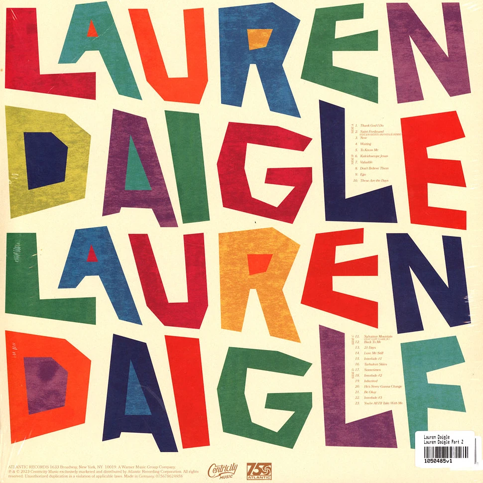 Lauren Daigle - Lauren Daigle Part 2