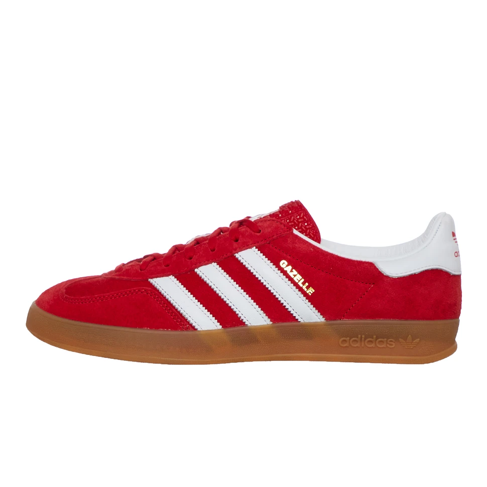 adidas - Gazelle Indoor (Scarlet / Footwear White / Scarlet) | HHV