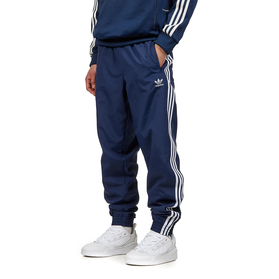 adidas Woven Firebird Track Pant in Black for Men