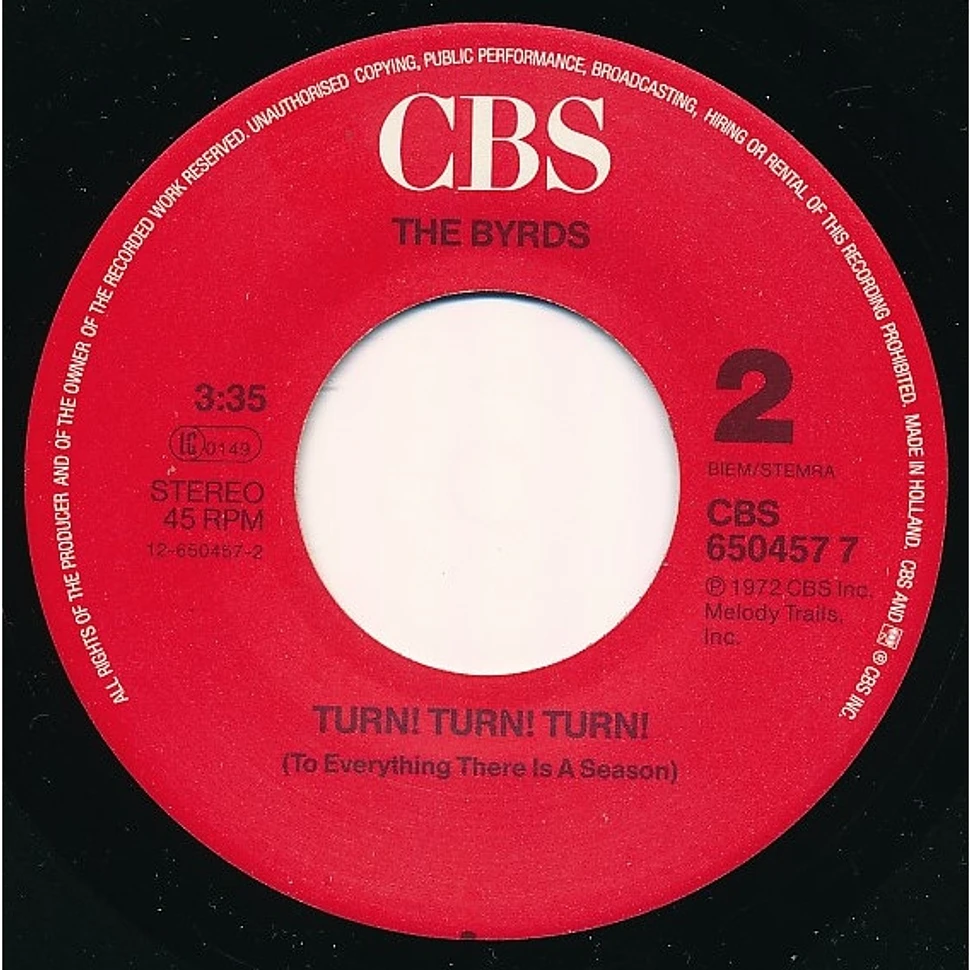 The Byrds - Mr. Tambourine Man / Turn! Turn! Turn!