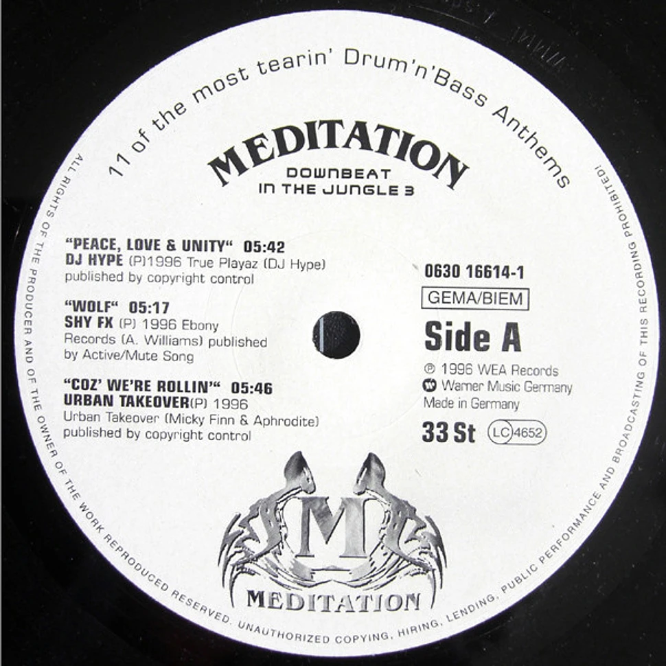 V.A. - Meditation (Downbeat In The Jungle 3)