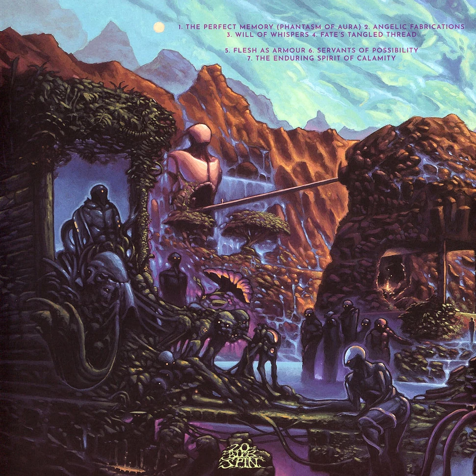 Tomb Mold - The Enduring Spirit Grimace Purple/ Baby Blue Vinyl Edition