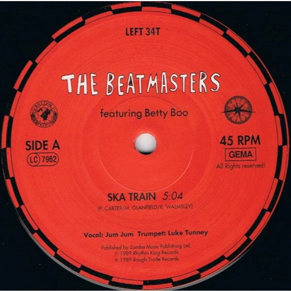 The Beatmasters Featuring Betty Boo - Ska Train / Hey DJ / I Can't Dance To That Music You're Playing
