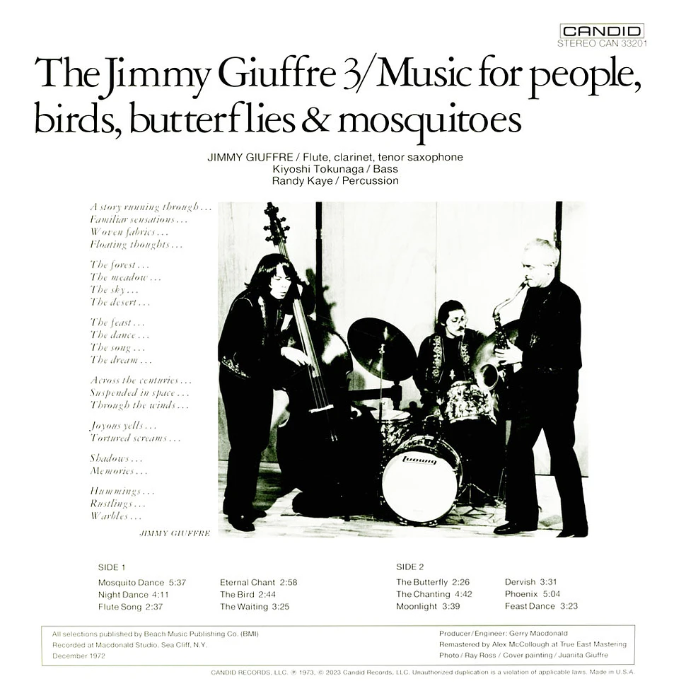 Jimmy Giuffre - Music For People, Birds, Butterflies & Mosquitoes