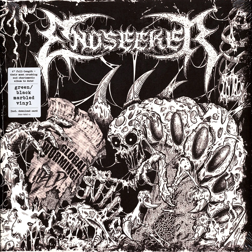 Endseeker - Global Worming Grenn / Black Marbled Vinyl Edition