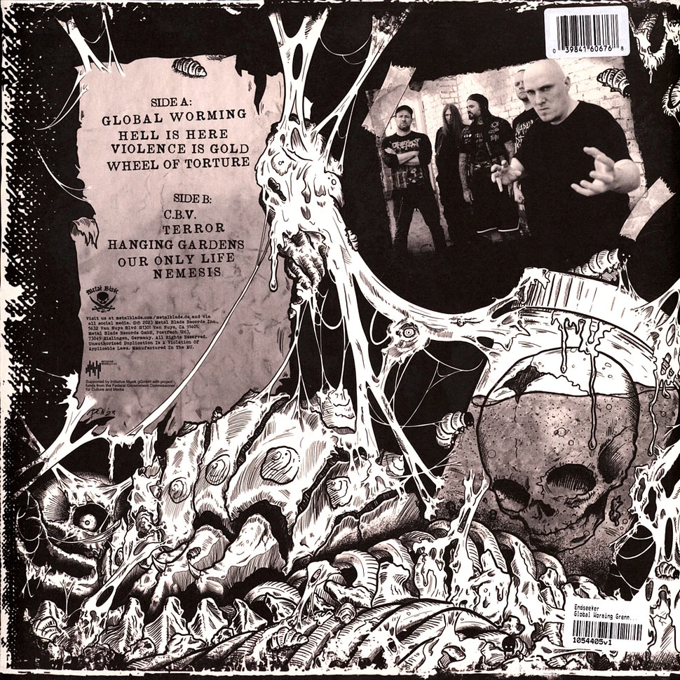 Endseeker - Global Worming Grenn / Black Marbled Vinyl Edition