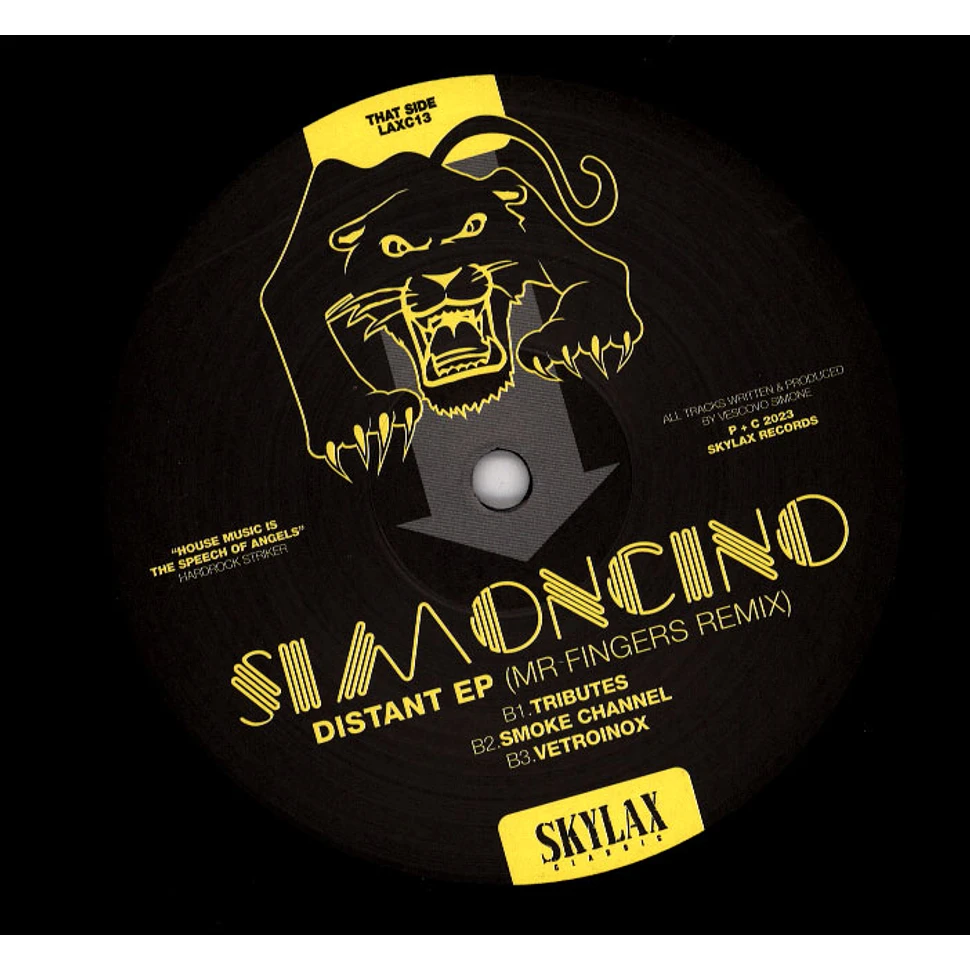 Simoncino - Distant EP Mr Fingers Remix