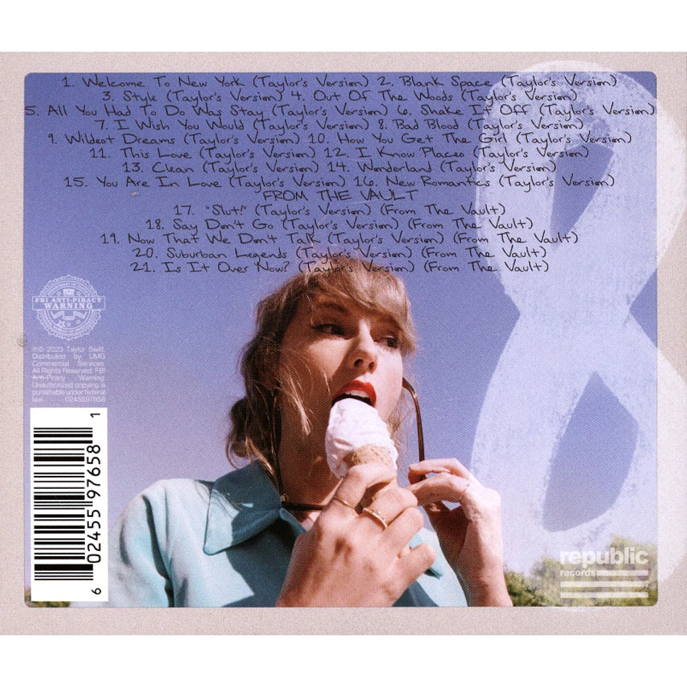 Taylor Swift - 1989 (Taylors Version) Aquamarine Green CD Edition W/ Poster