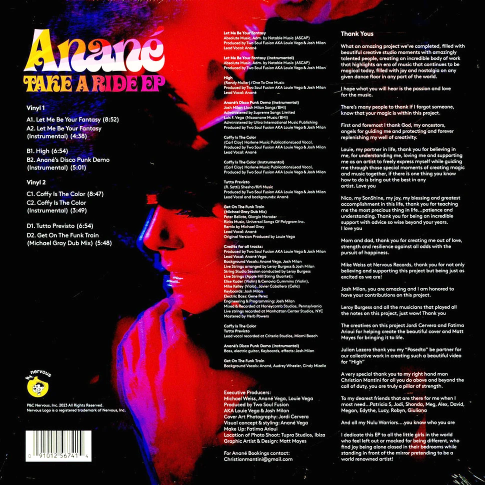 Anane - Take A Ride EP