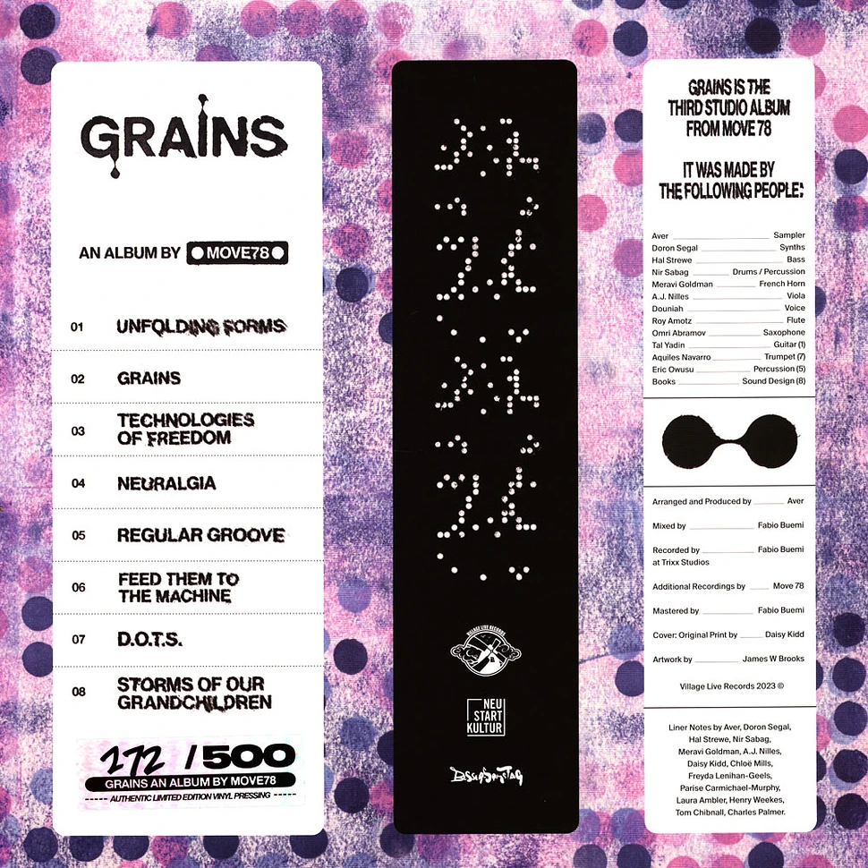 Move 78 - Grains Black Vinyl Edition