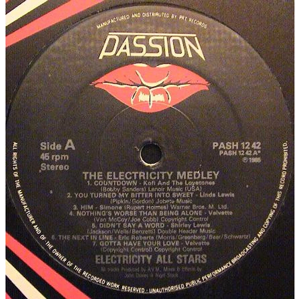 Electricity All Stars / Dee Dee Martin - The Electricity Medley / Cheated By A Painted Love
