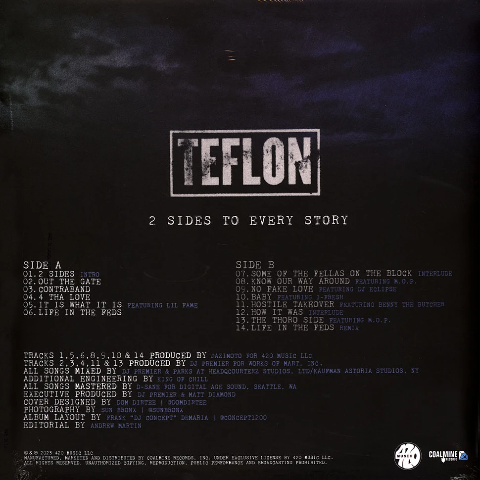 Teflon, DJ Premier & Jazimoto - 2 Sides To Every Story Whirlpool Vinyl Edition