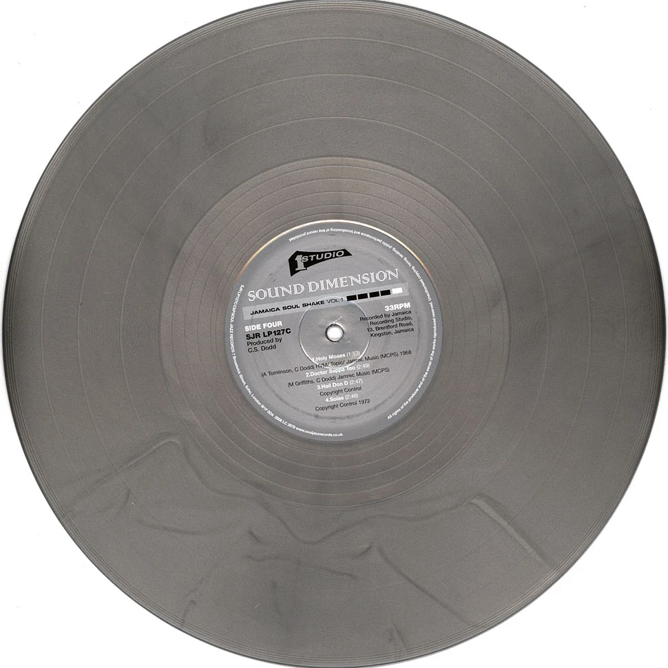 The Sound Dimension - Jamaica Soul Shake 1 Silver Vinyl Edition