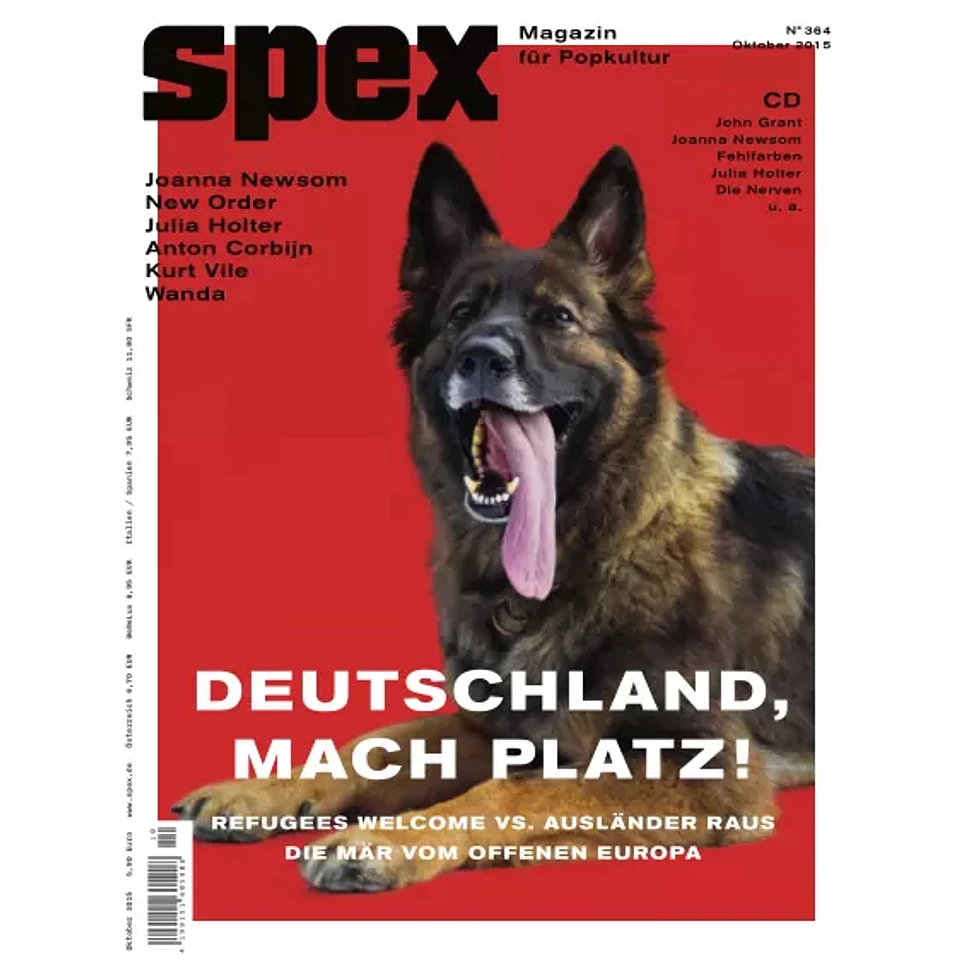 Spex - 2015/10 Deutschland, Mach Platz