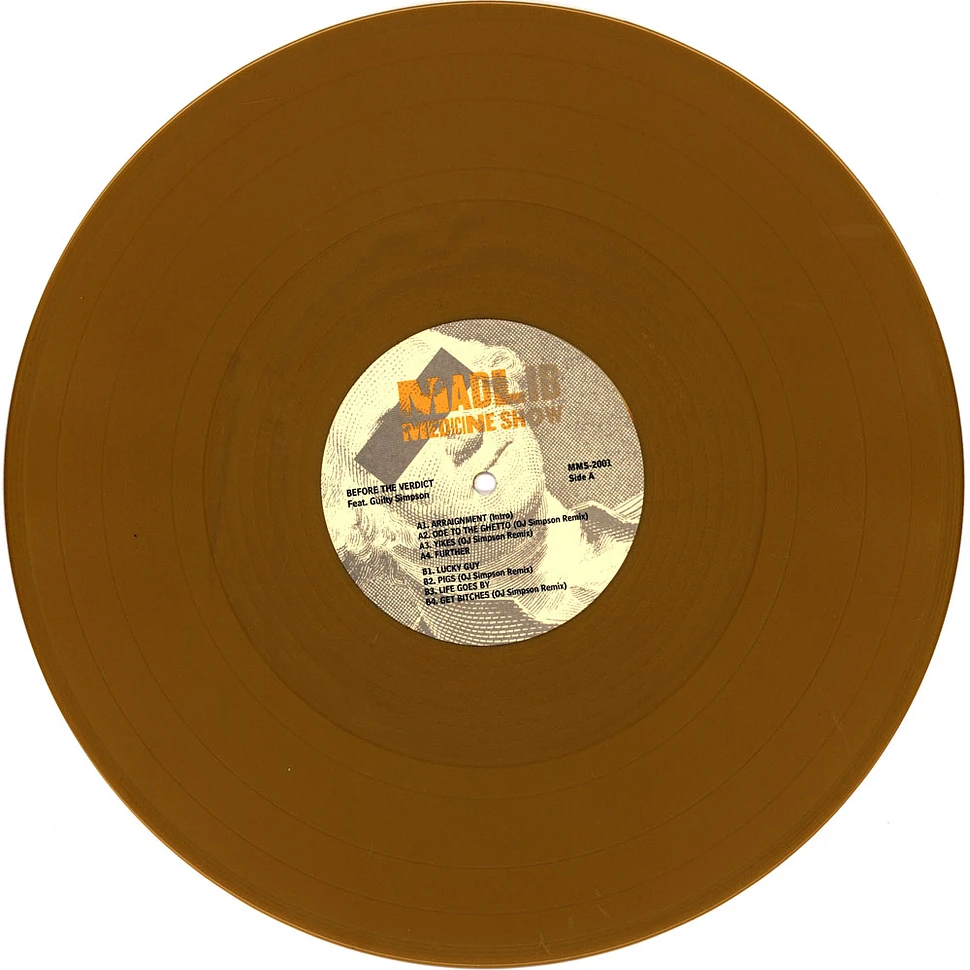 Madlib & Guilty Simpson - Madlibs Medicine Show #1: Before The