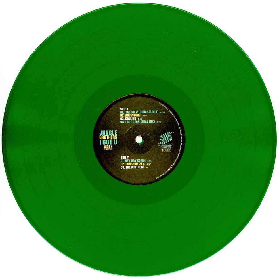 Jungle Brothers - I Got U Green & Red Vinyl Edition