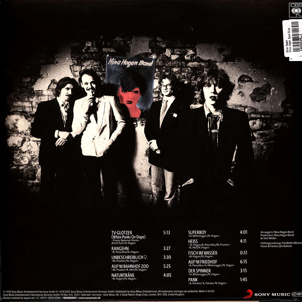 Nina Hagen - Nina Hagen Band Black Friday Record Store Day 2023 Black & Red Vinyl Edition