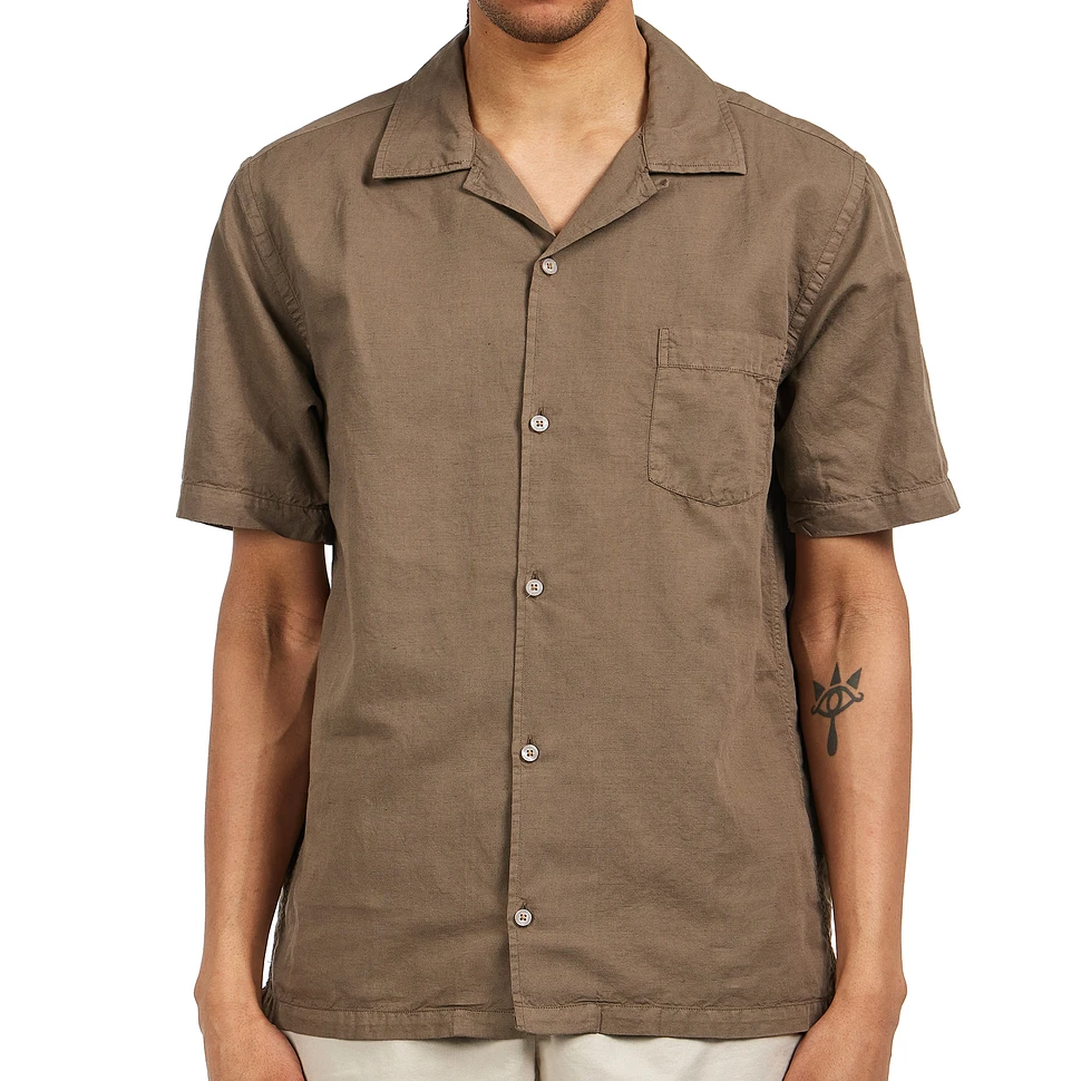 Colorful Standard - Linen Short Sleeved Shirt