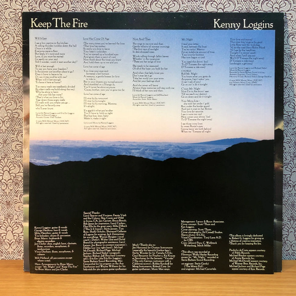 Kenny Loggins Keep The Fire Vinyl LP 1979 JP Original HHV