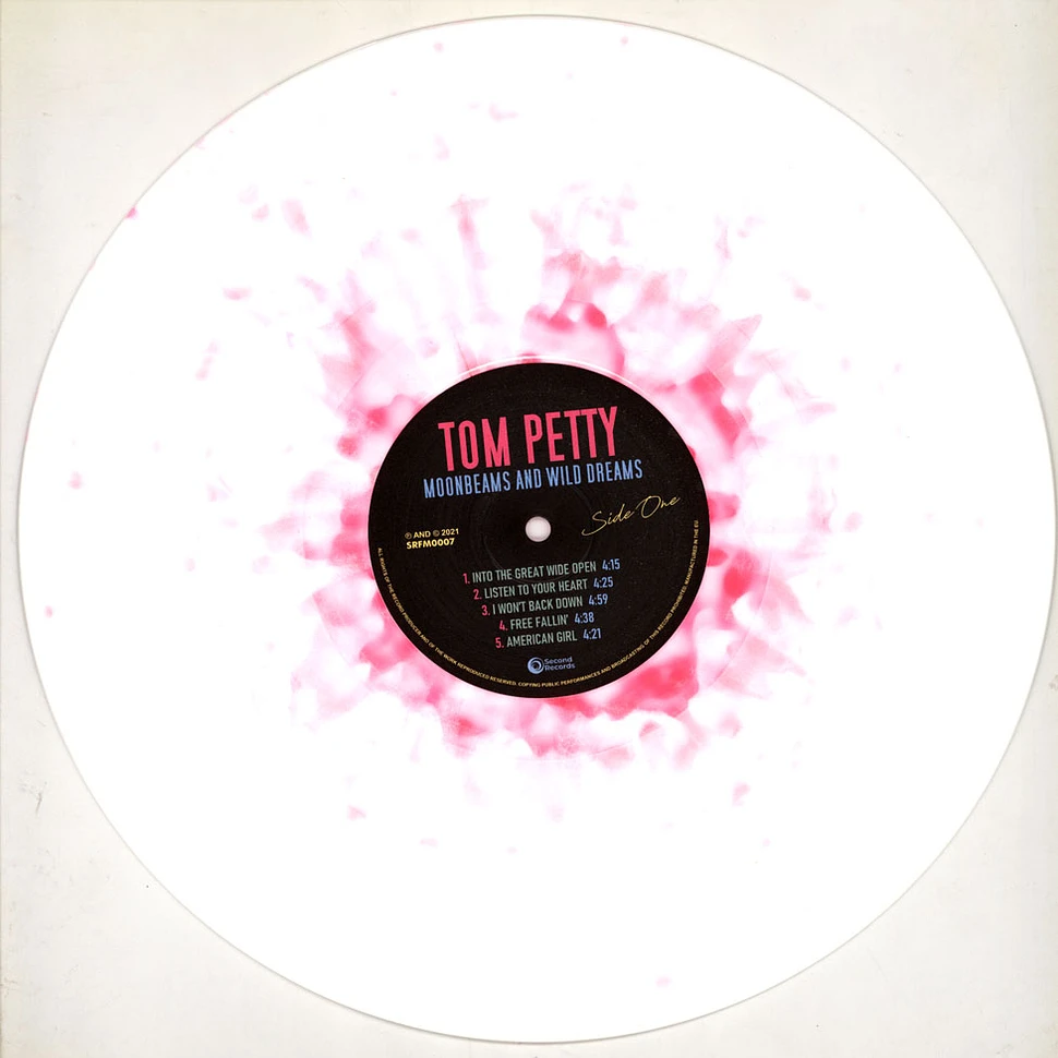 Tom Petty - Moonbeams And Wild Dreams Live 1993 White / Pink Splatter Vinyl Edition