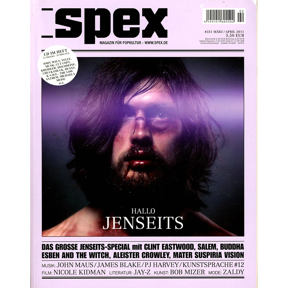 Spex - 2011/03-04 Hallo Jenseits: John Maus, James Blake, PJ Harvey, Jay-Z u.a.