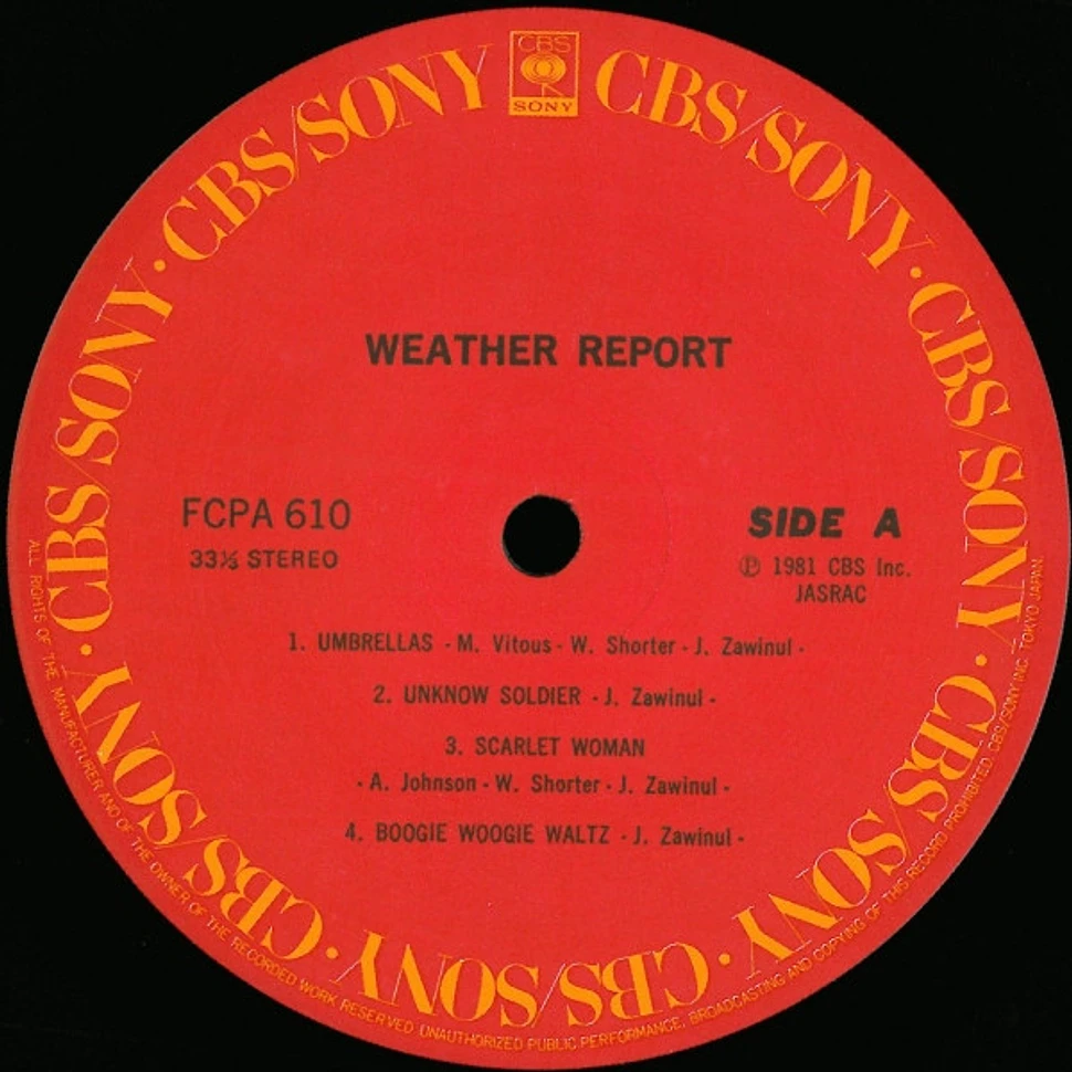 Weather Report - Weather Report