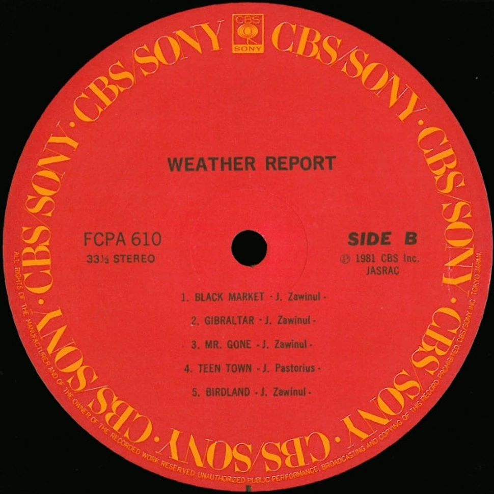 Weather Report - Weather Report