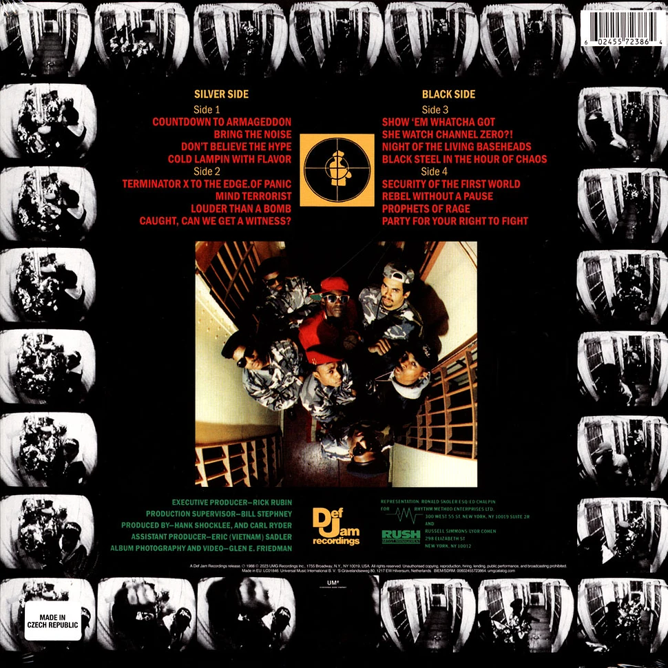 Public Enemy - It Takes A Nation Of Millions To Hold Us Back 35th Annversary Edition