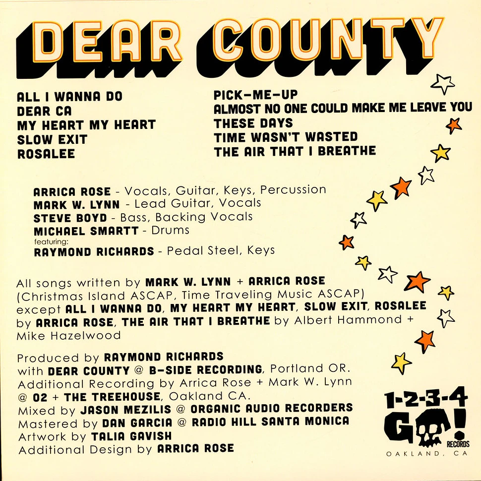 Dear County - Last Exit Oakland
