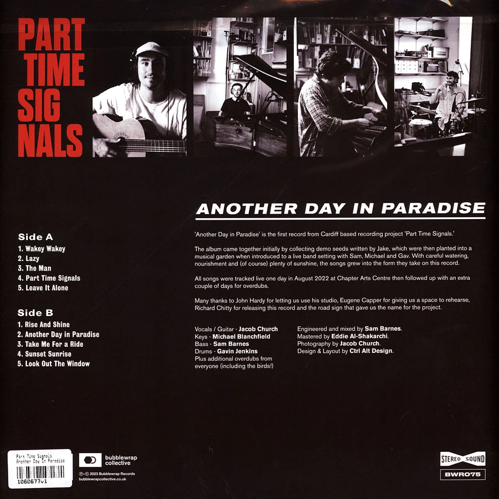 Part Time Signals - Another Day In Paradise