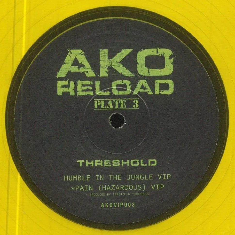 Threshold - Plate 3 Ep Transparent Yellow Vinyl Edition