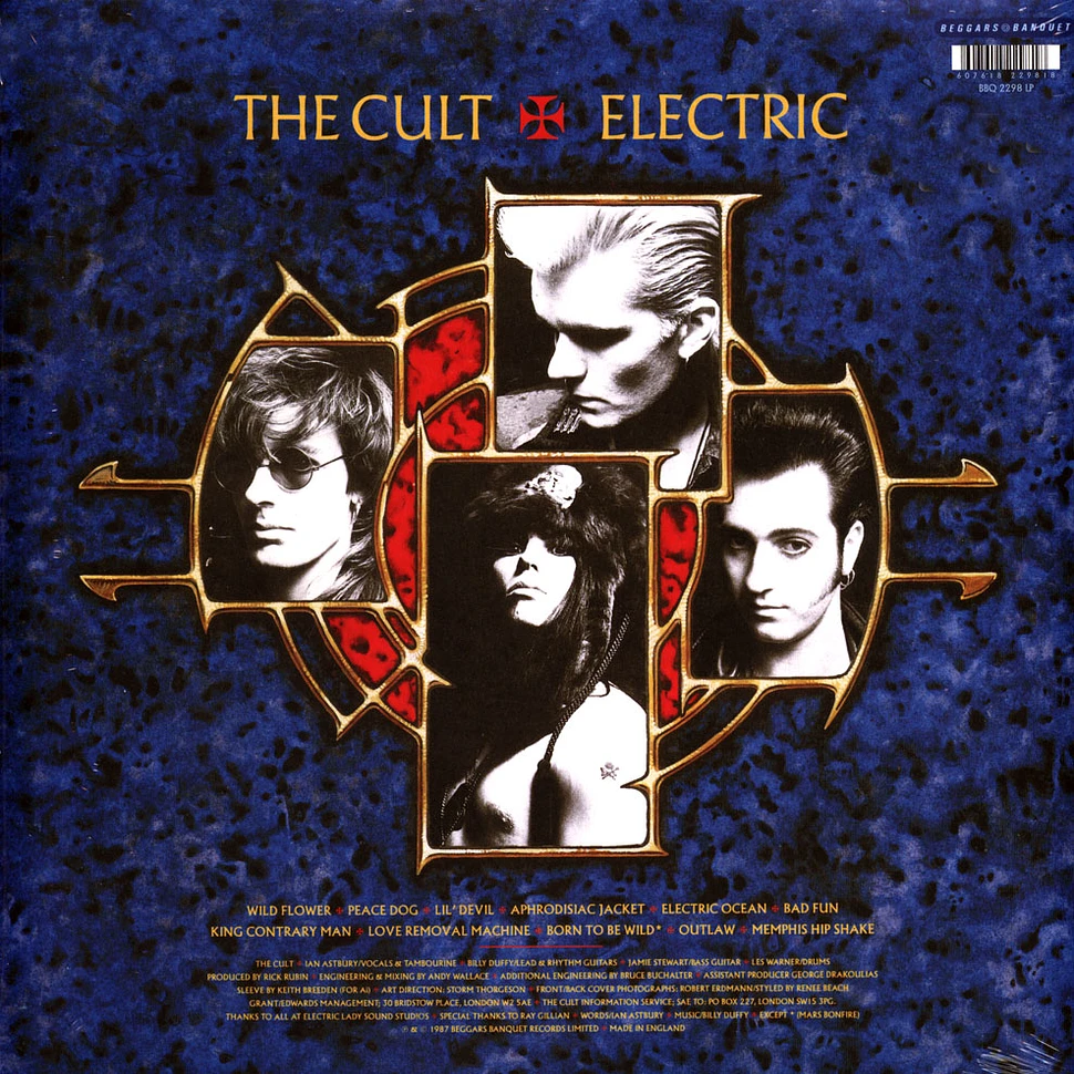 The Cult - Electric Black Vinyl Edition